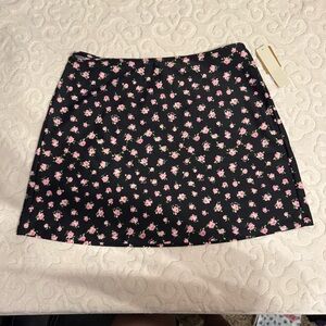 NWT Victoria's Secret Pink Swim Cover-Up Mini Skirt Beach Ditsy Floral S